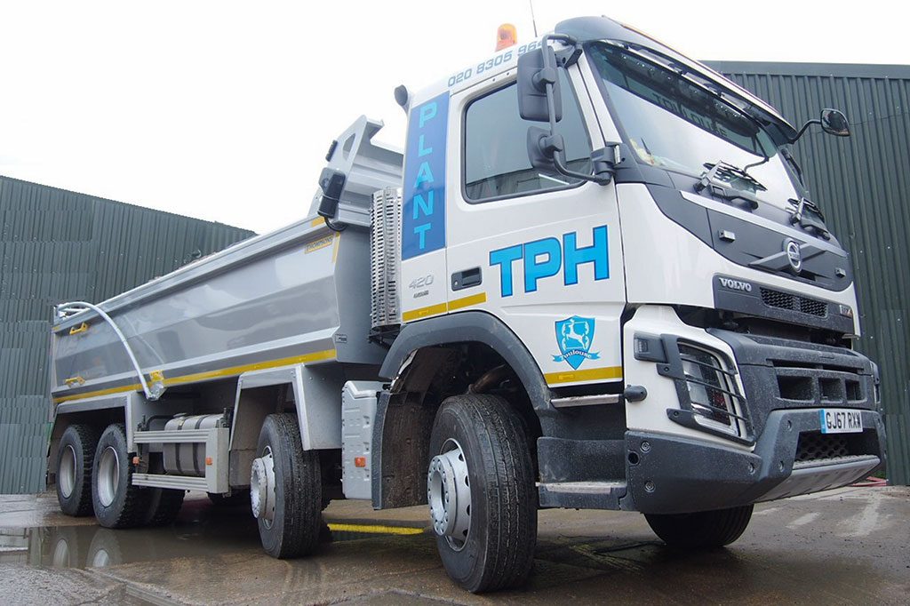plant hire truck